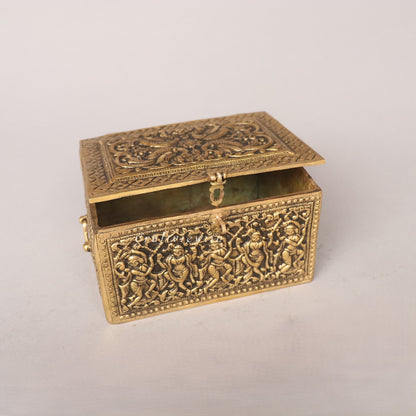 Brass Decorative Jewelry Box A Timeless Décor