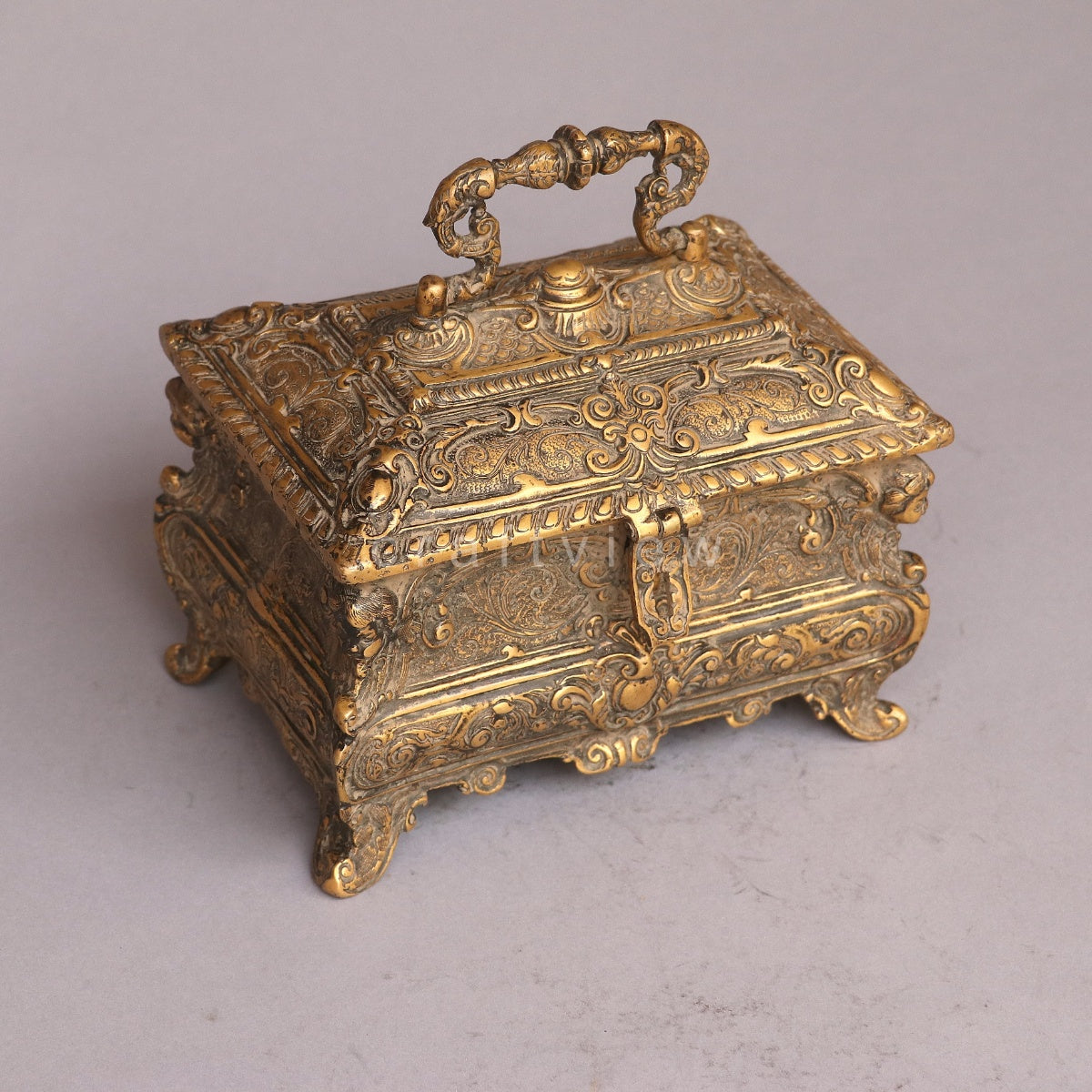 Brass Victorian Decorative Jewelry Box A Timeless Décor