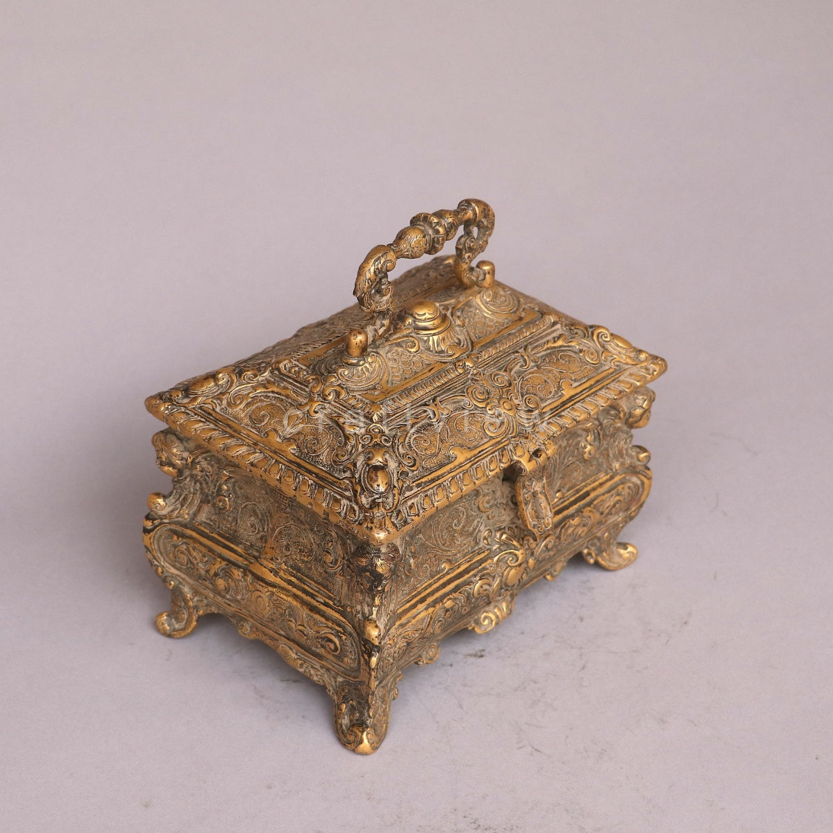 Brass Victorian Decorative Jewelry Box A Timeless Décor
