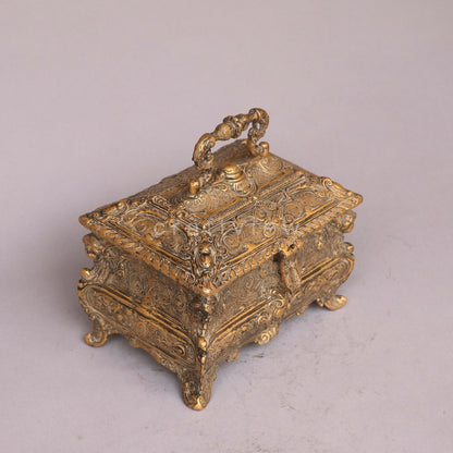 Brass Victorian Decorative Jewelry Box A Timeless Décor
