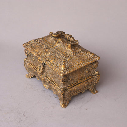 Brass Victorian Decorative Jewelry Box A Timeless Décor