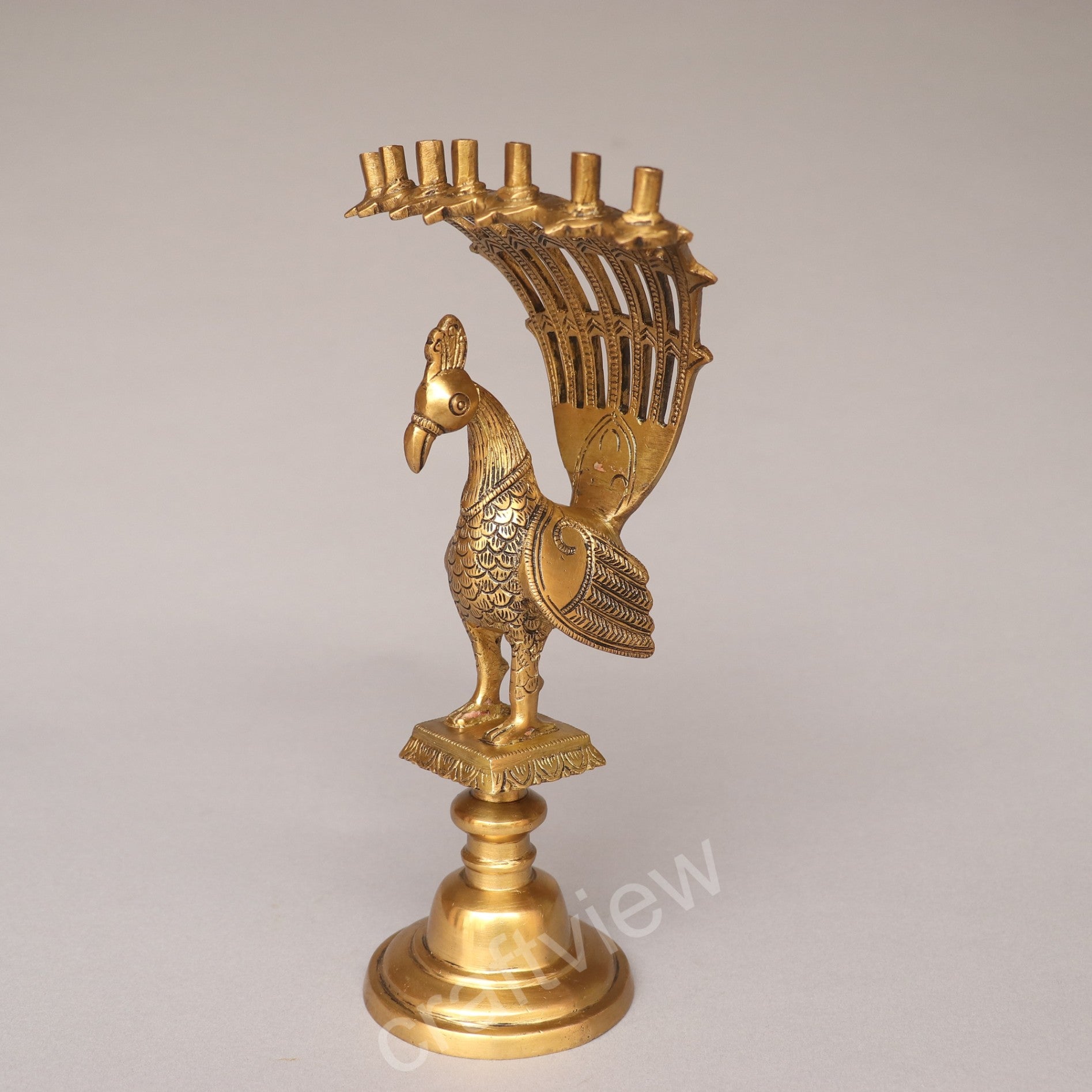 Decorative Brass Peacock Incense Burner – Craftsview