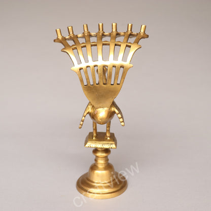 Decorative Brass Peacock Incense Burner