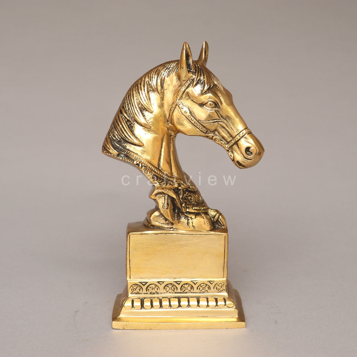 Galloping Through Brass Tabletop Décor