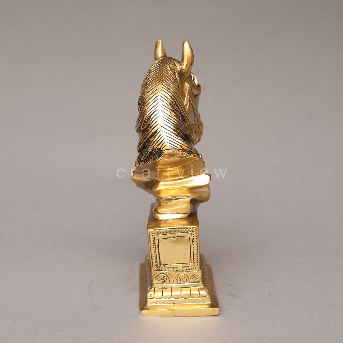 Galloping Through Brass Tabletop Décor
