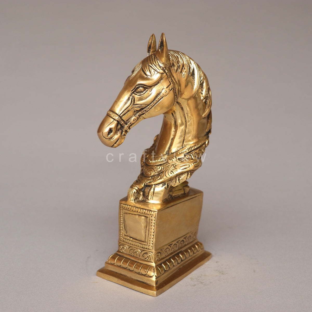 Galloping Through Brass Tabletop Décor