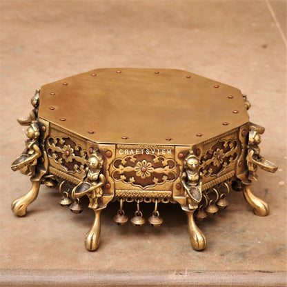 Brass Decorative Stand Figurine 4.5"