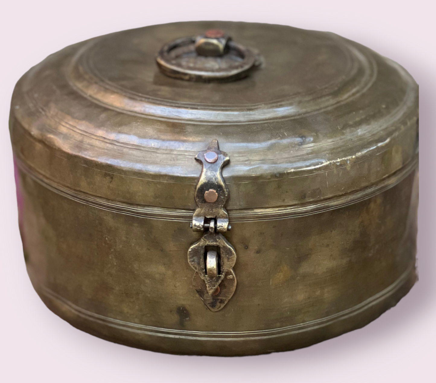 Brass Vintage Chapati Box