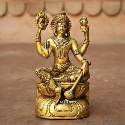 Brass Vishnu Sculpture