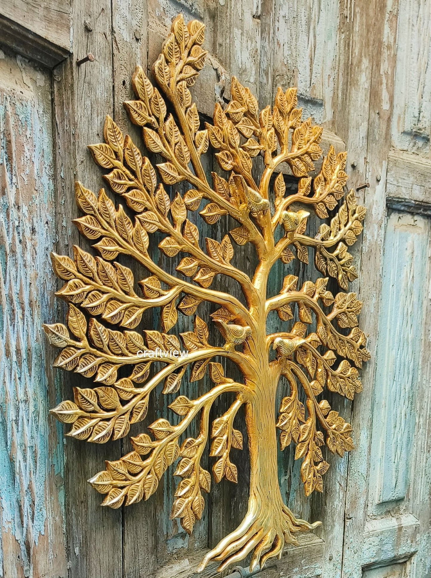 Beautiful Tree of Life Wall Mounted Handmade 22"