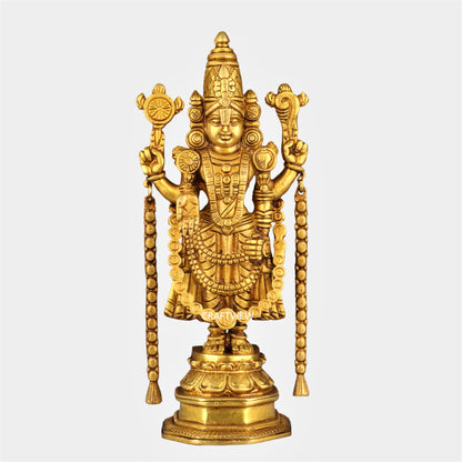 Brass Lord Tirupati Balaji Statue