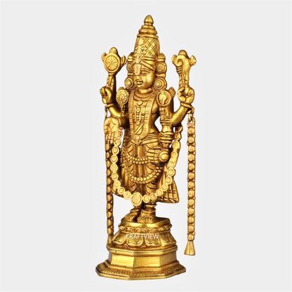 Brass Lord Tirupati Balaji Statue