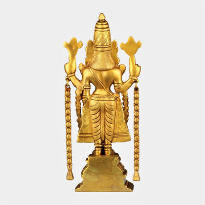 Brass Lord Tirupati Balaji Statue