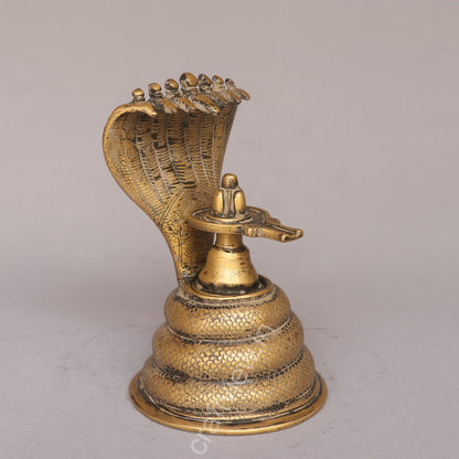 Brass Shiva lingam Symbol of Devotion