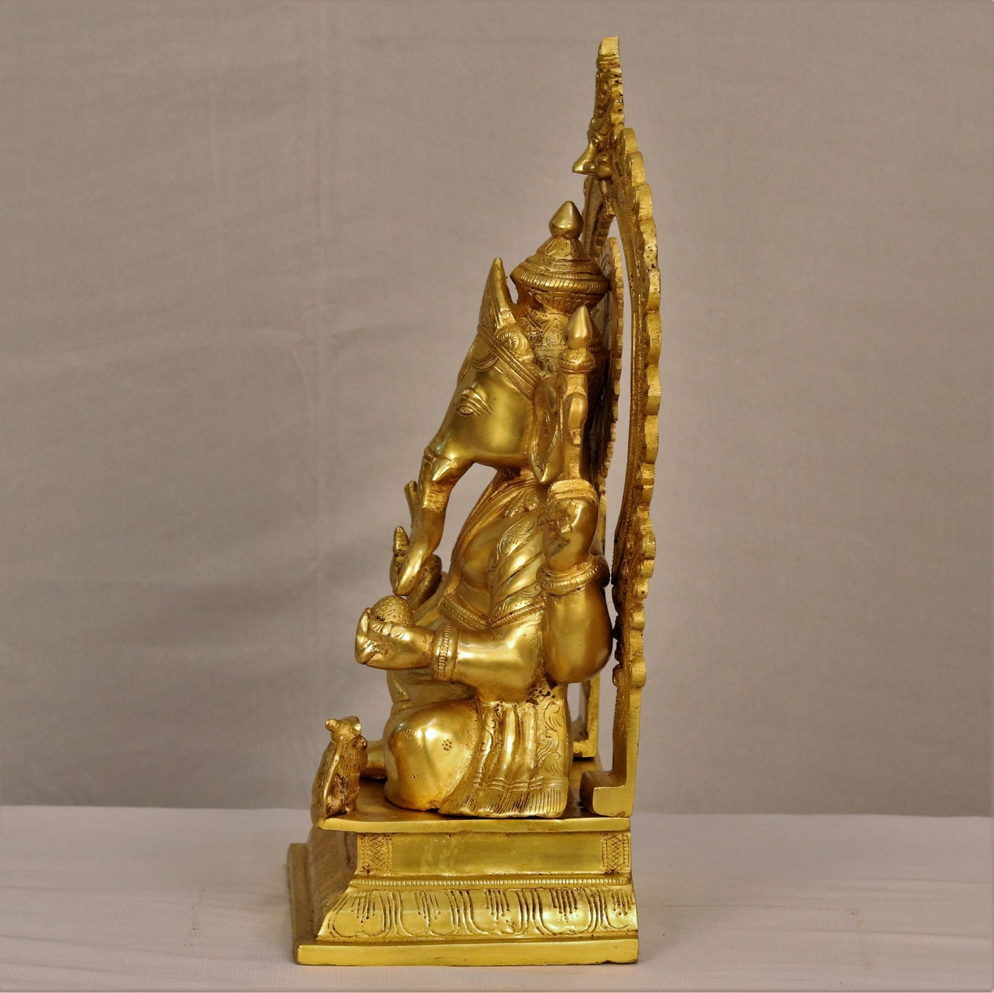 Brass Ganesh Statue 17"