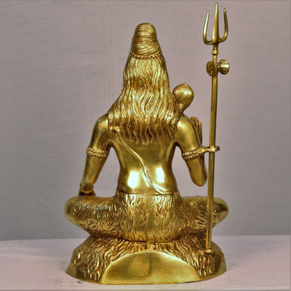 Brass Lord Shiva Statue