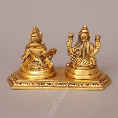 Brass Lakshmi Kuber Statue