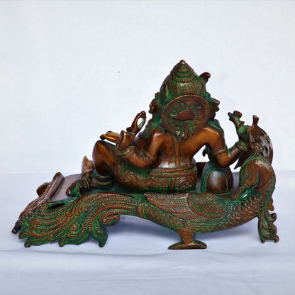 Brass Ganesh Statue 11"