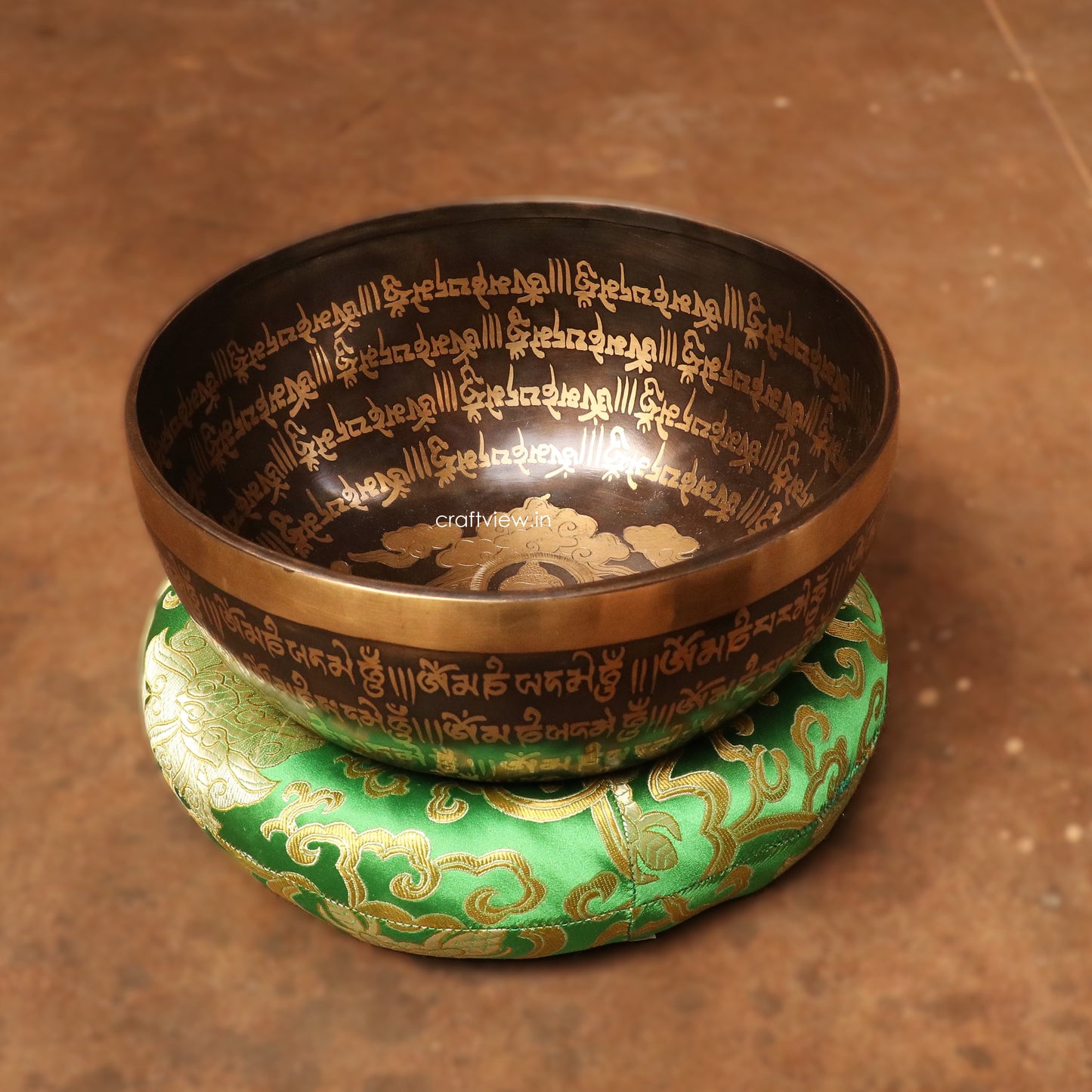 Buddha Carving Handmade Singing Bowl