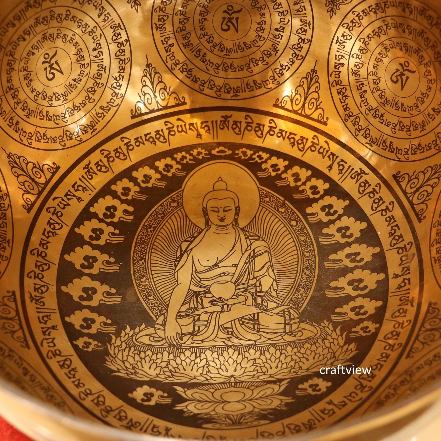 Buddha Singing Bowl 5"