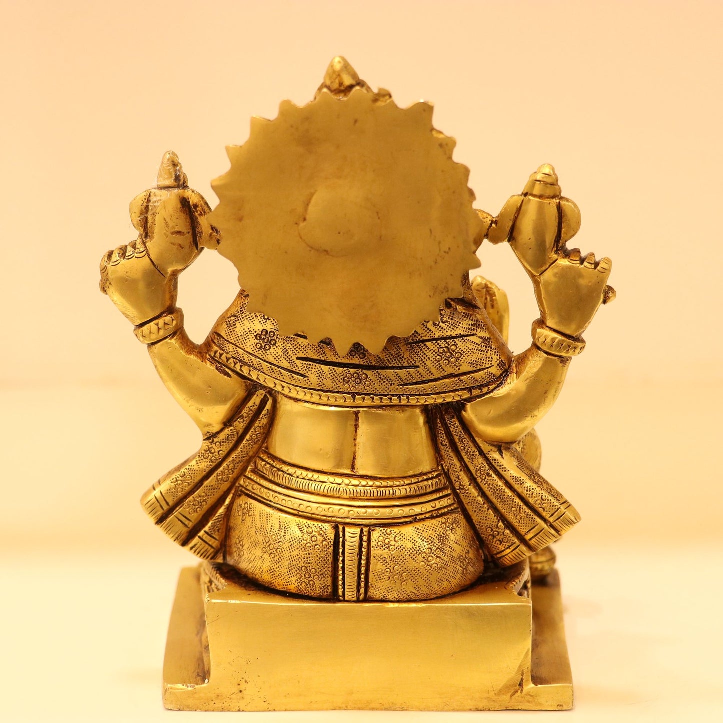 7" Brass Lord Ganesh Statue super fine