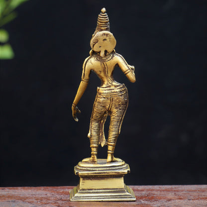 Brass Parvati Statue