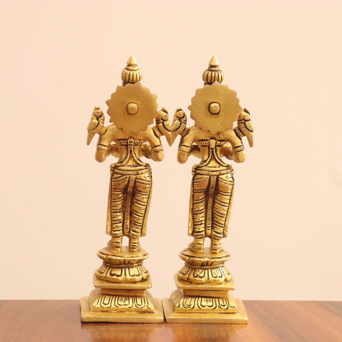 7.5" Superfine Brass Small Deep Lakshmi 2 Pcs Set