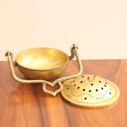 3.5" Superfine Brass Decoration  Incense Burner