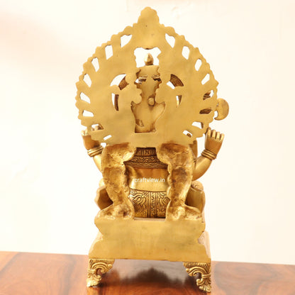 15" Brass superfine Lord Ganesha Statue