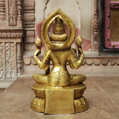 Brass Maa Lakshmi Statue