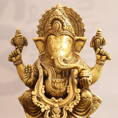 Brass Lord Ganesha Statue