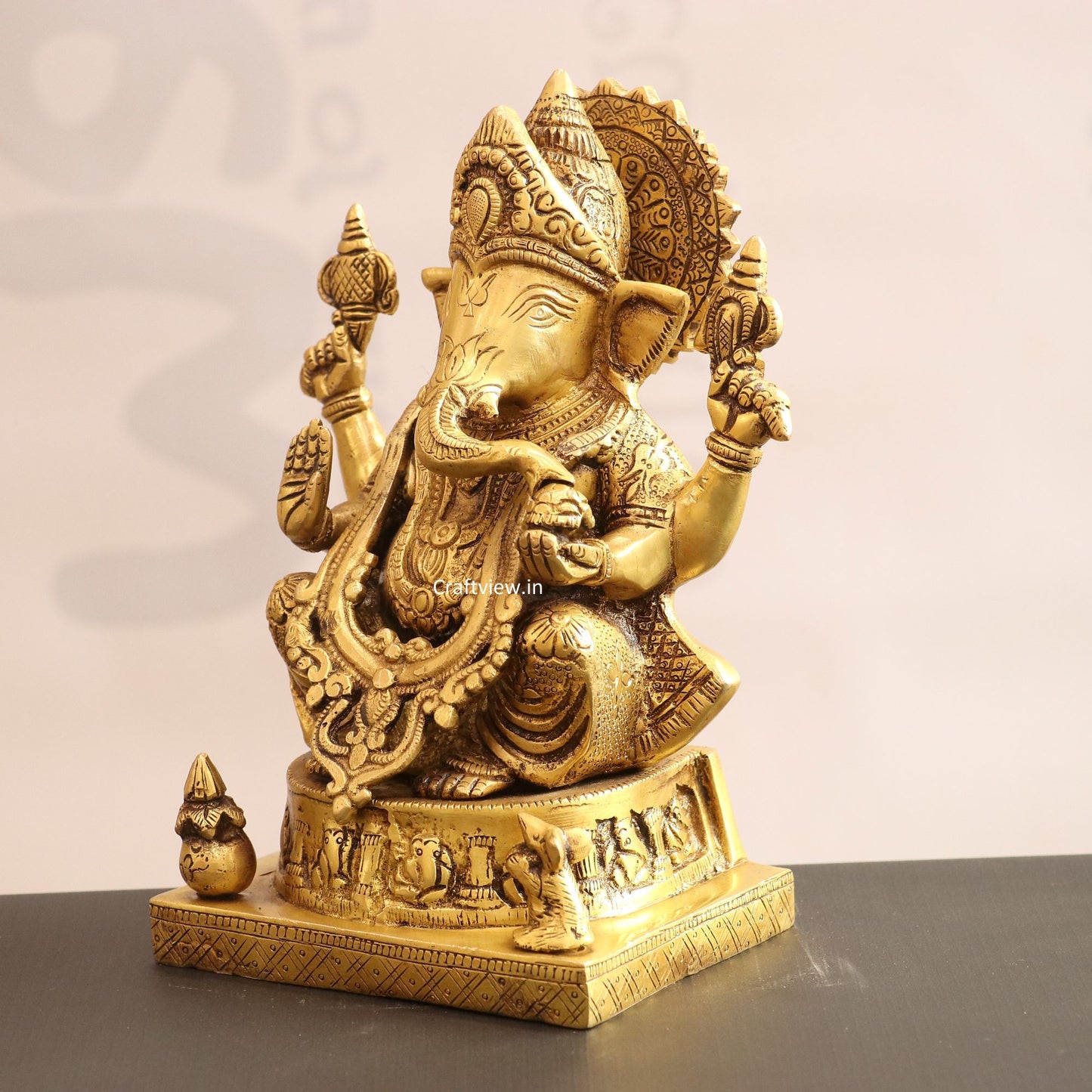 Brass Lord Ganesha Statue