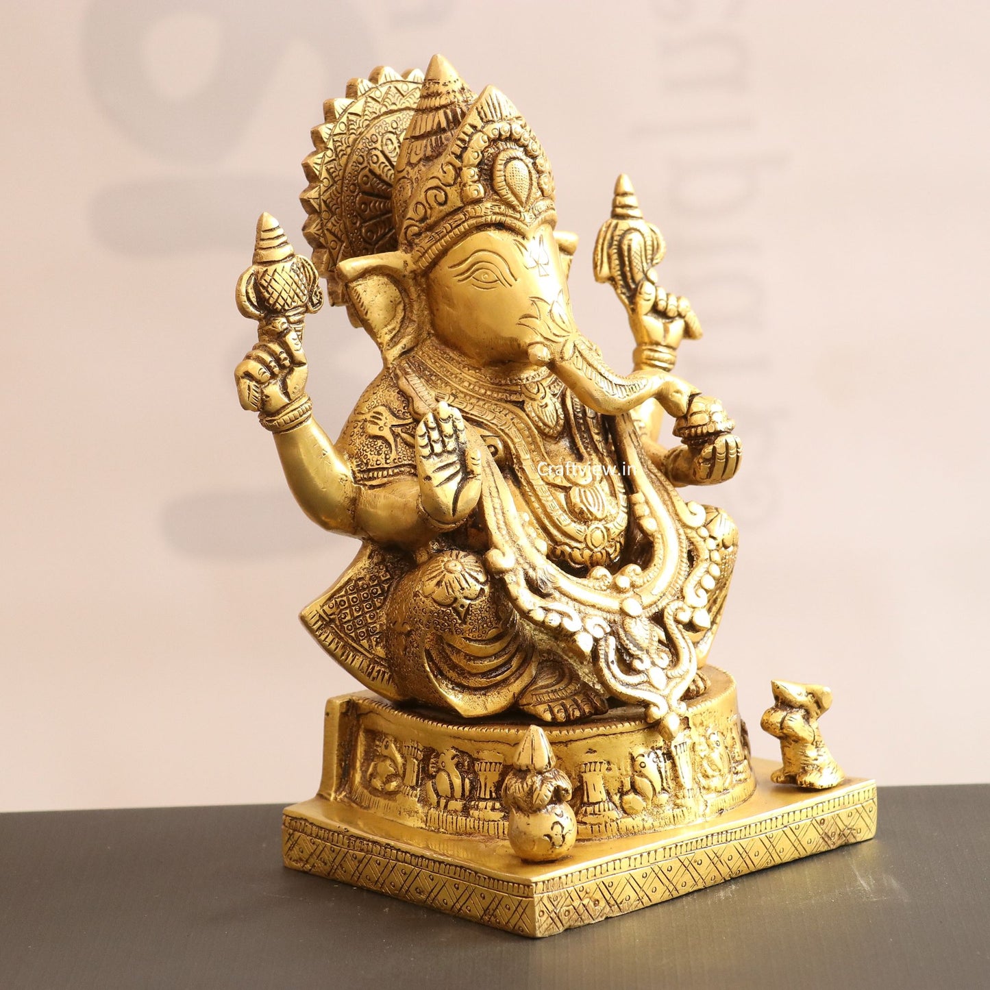 Brass Lord Ganesha Statue