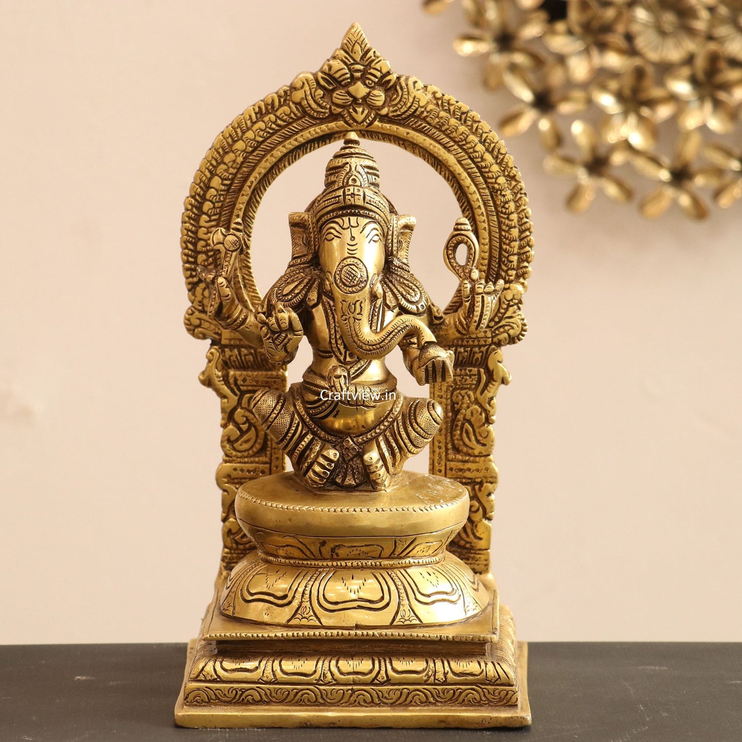 Brass superfine Lord Ganesha Statue