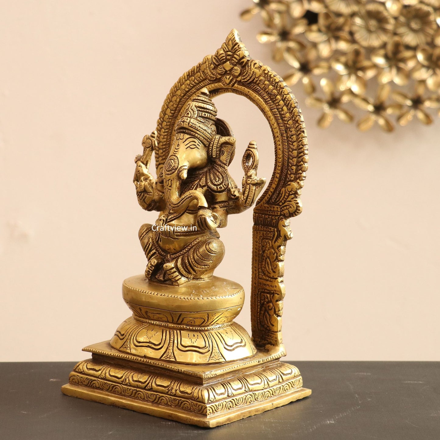 Brass superfine Lord Ganesha Statue