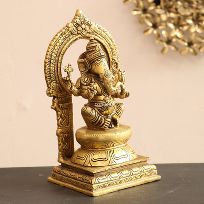 Brass superfine Lord Ganesha Statue