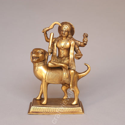 brass idol of Kaal Bhairava