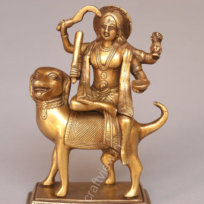 brass idol of Kaal Bhairava