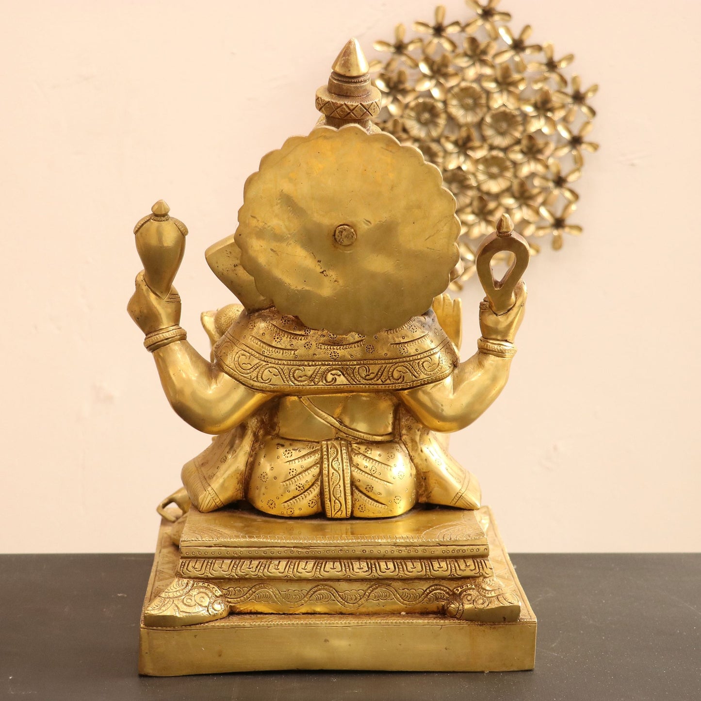 Superfine Brass Lord Ganesha Statue 19"