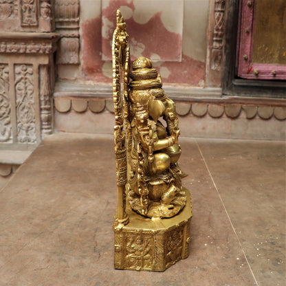 Brass Ganesh Statue 20"