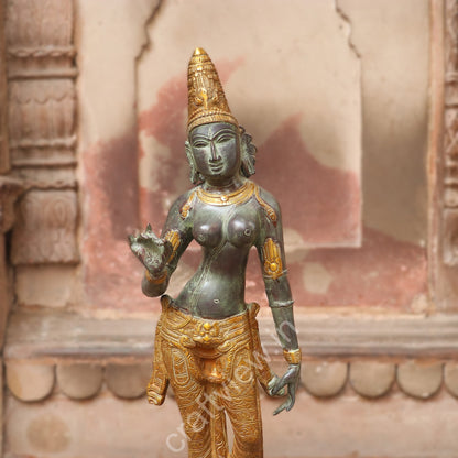 Standing Goddess Parvati Decorative Idol