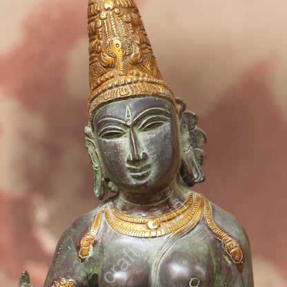 Standing Goddess Parvati Decorative Idol