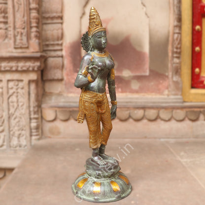 Standing Goddess Parvati Decorative Idol