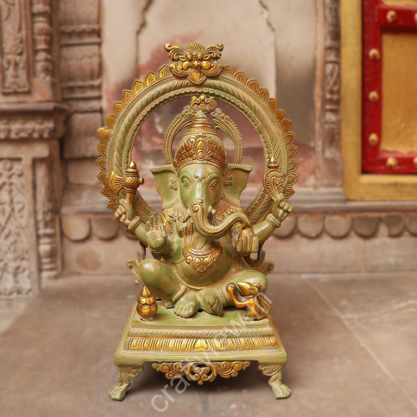 Superfine Lord Ganesha Brass Statue