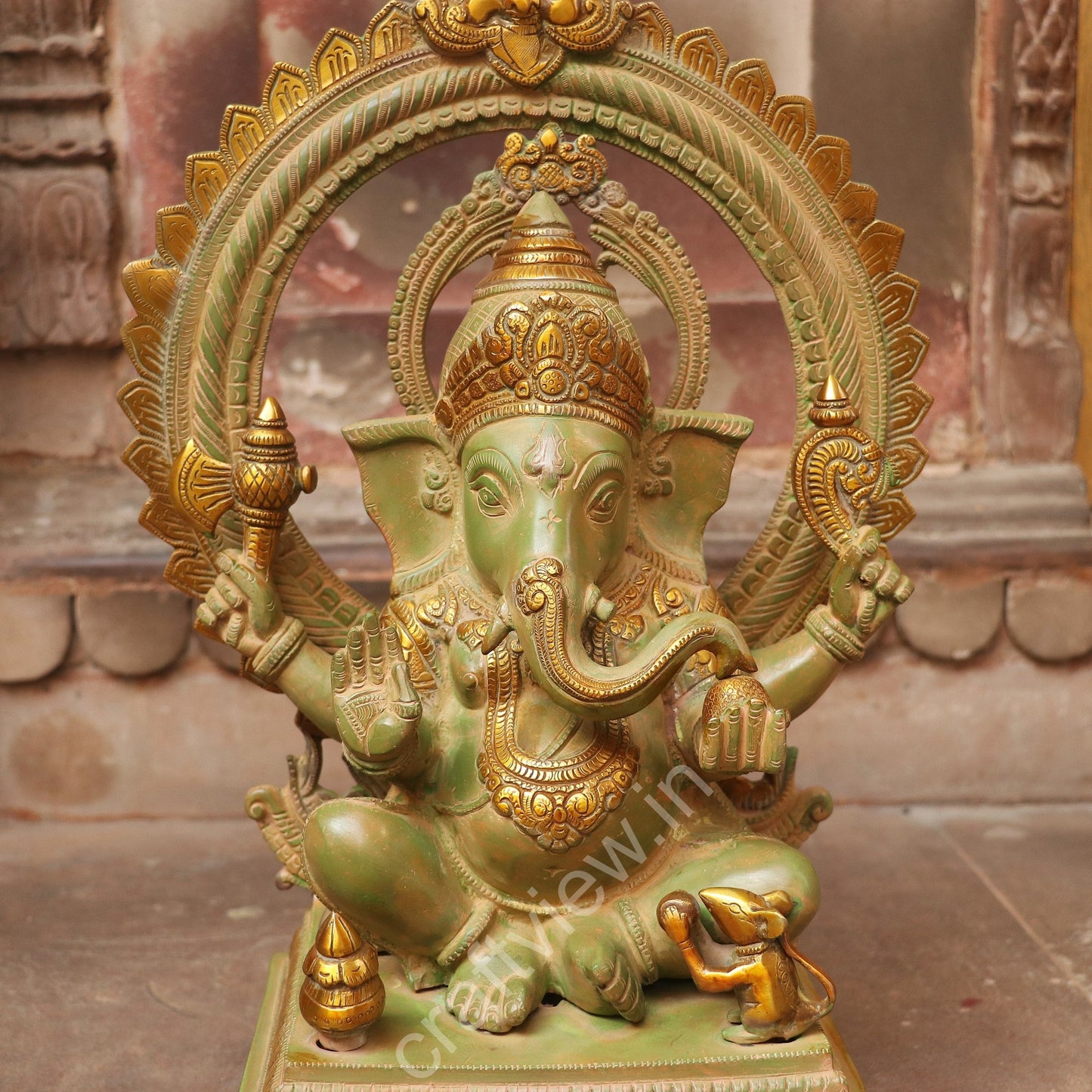 Superfine Lord Ganesha Brass Statue