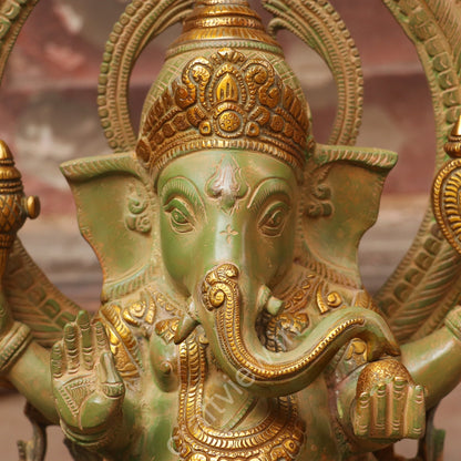 Superfine Lord Ganesha Brass Statue