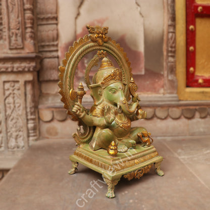 Superfine Lord Ganesha Brass Statue