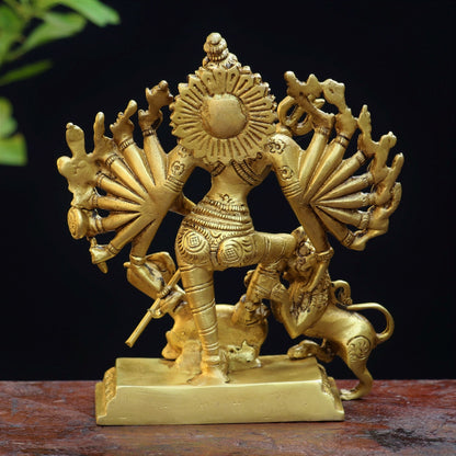 Brass Maa Durga Idol