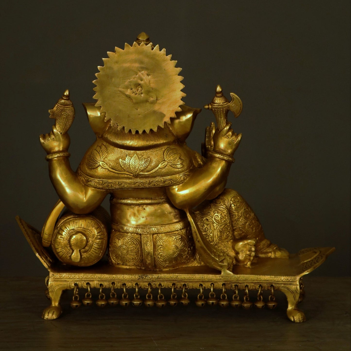 Brass Ganesh Statue 16"