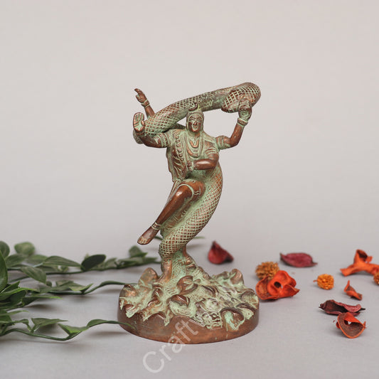 Superfine Brass Shiva Natraj Idol